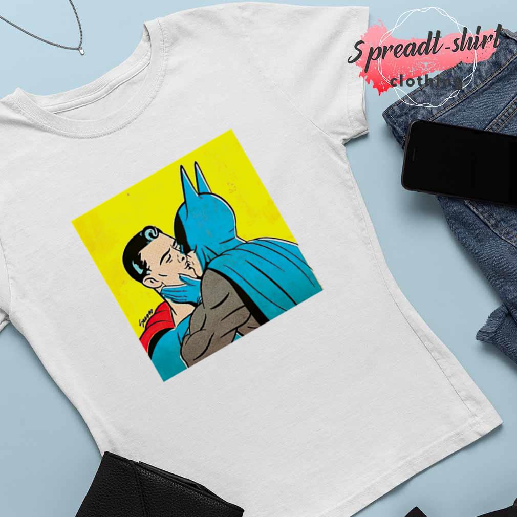 Batman and superman kissing shirt, hoodie, sweater, long sleeve and tank top