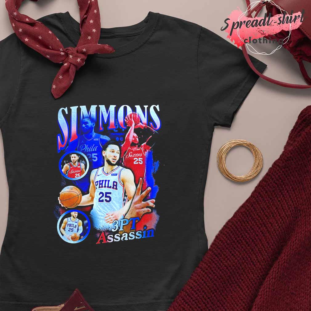 Official Ben Simmons 3 Pt Assassin Shirt, hoodie, sweater, long sleeve and  tank top