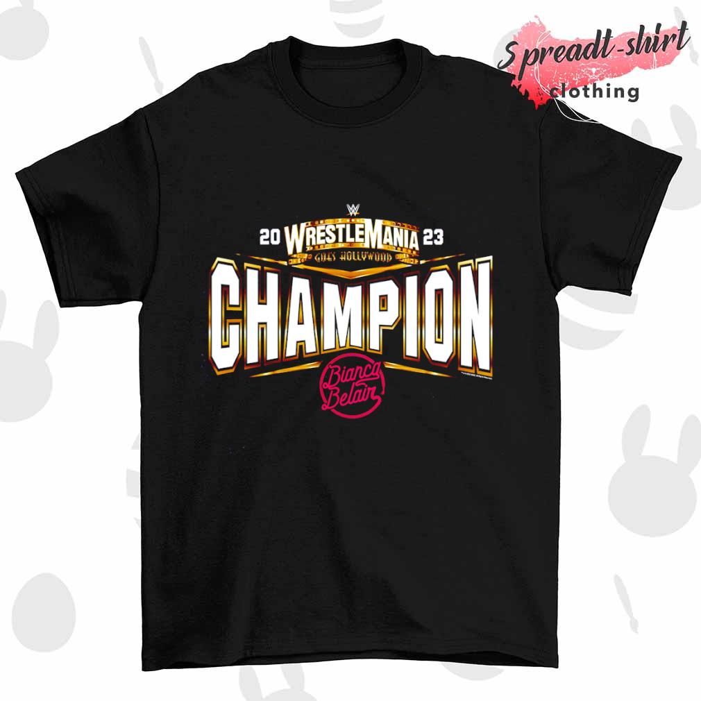 Bianca Belair WrestleMania 39 Champion shirt