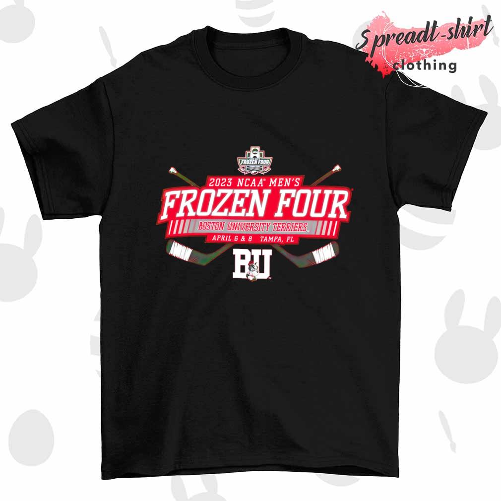 Boston University Terriers 2023 NCAA Men's Frozen Four T-shirt