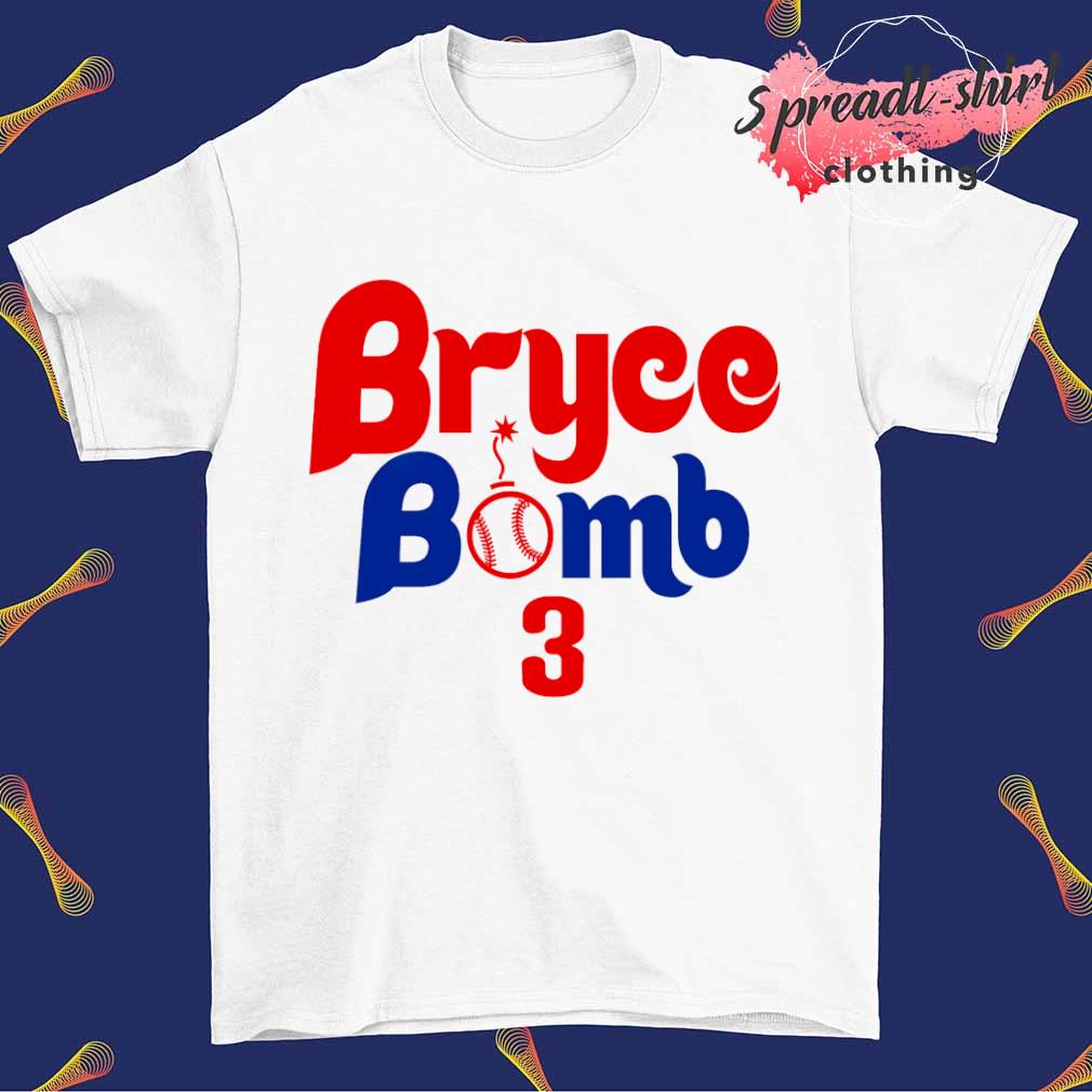 Bryce Bomb 3 Philadelphia Phillies shirt