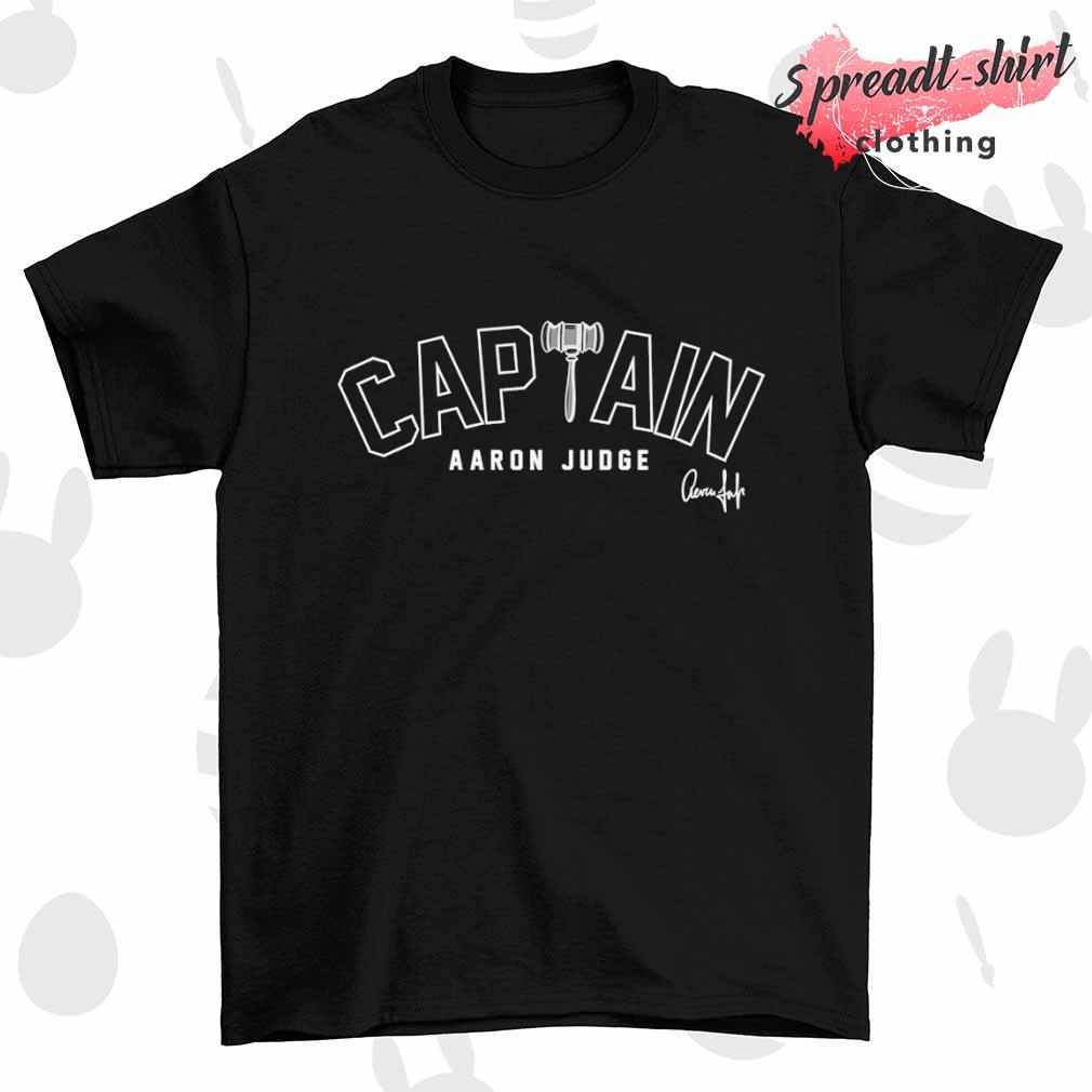 Captain Aaron Judge signature T-shirt