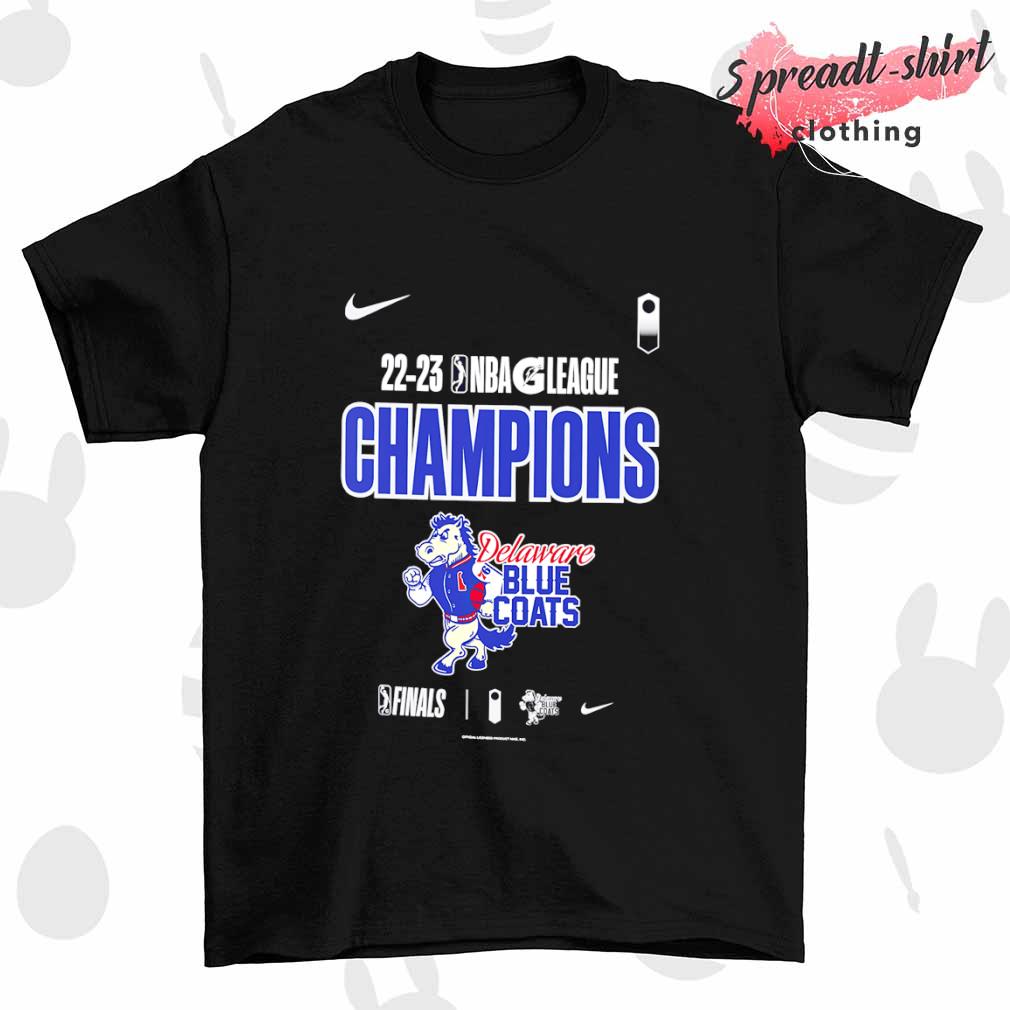 Delaware Blue Coats Nike 2023 NBA G-League Champions shirt