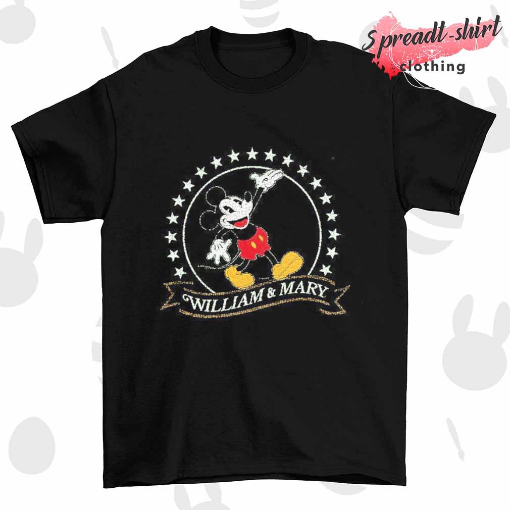 Disney Mickey William & Mary shirt