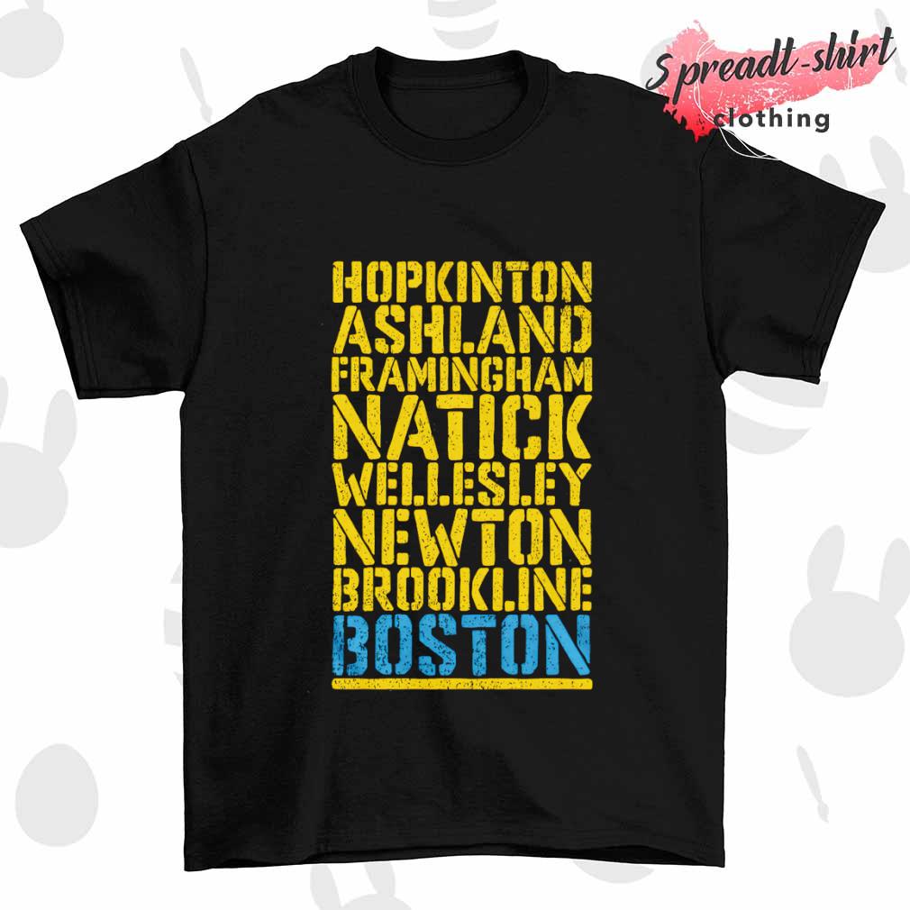 Hopkinton framingham natick wellesley newton brookline Boston shirt