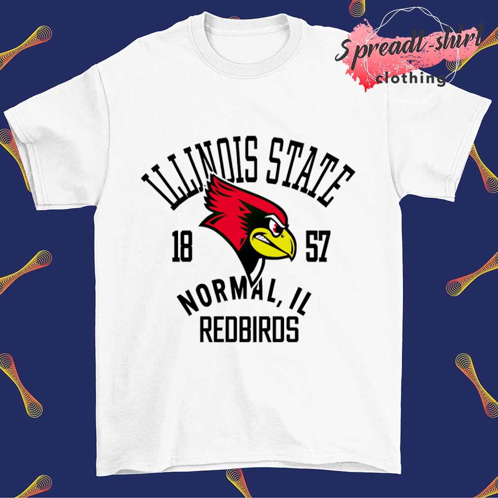 Illinois State Redbirds Performance 1857 logo shirt