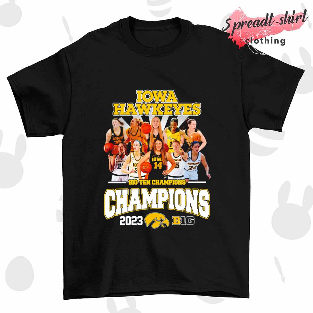 IOWA Hawkeyes big ten Champions 2023 T-shirt