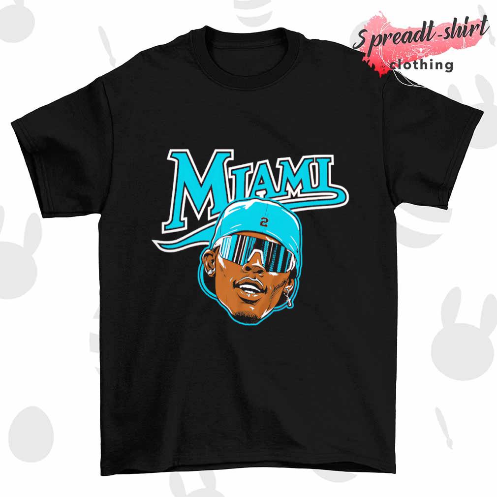 Jazz Chisholm Swag head Miami Marlins shirt