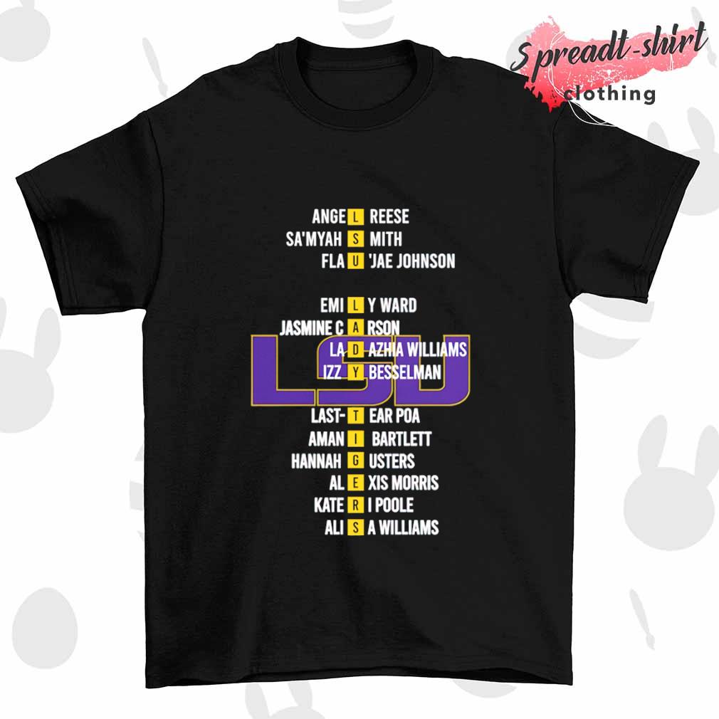 LSU Lady Tigers National Champions shirt
