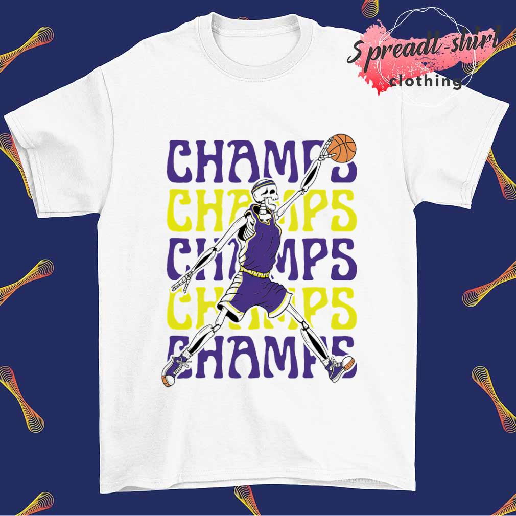 LSU Skeleton Champs shirt