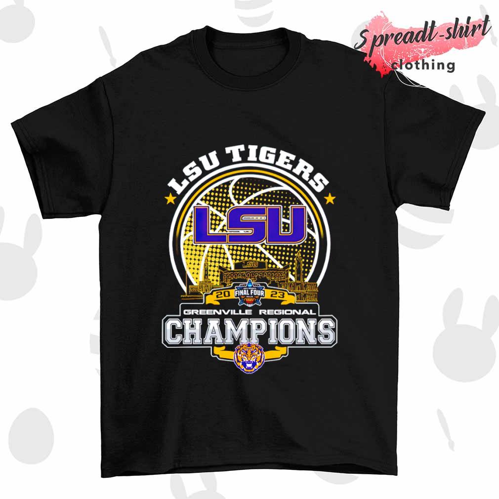 LSU Tigers 2023 Greenville Regional Champions shirt