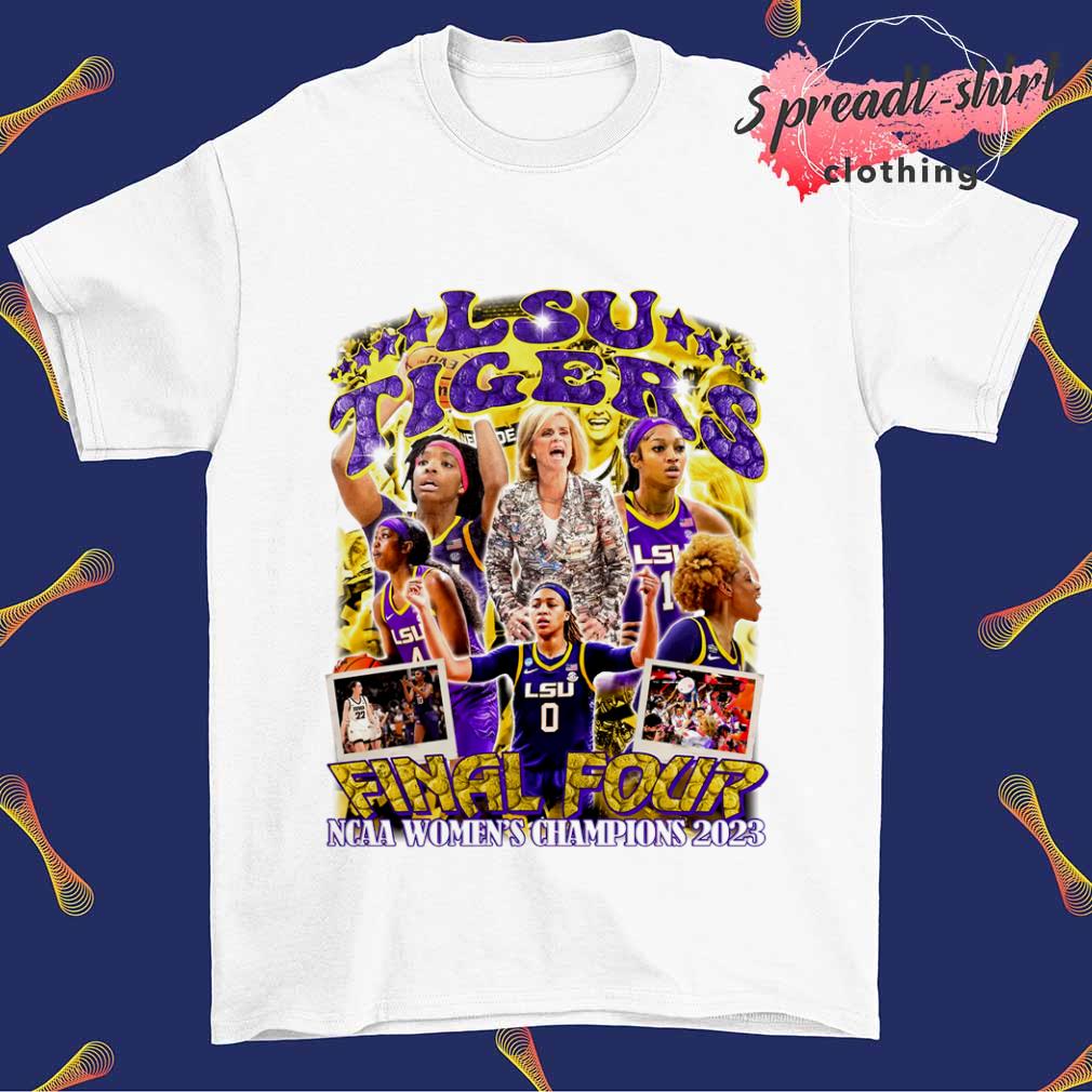 Lsu Tigers final four NCAA Women's Champions 2023 shirt