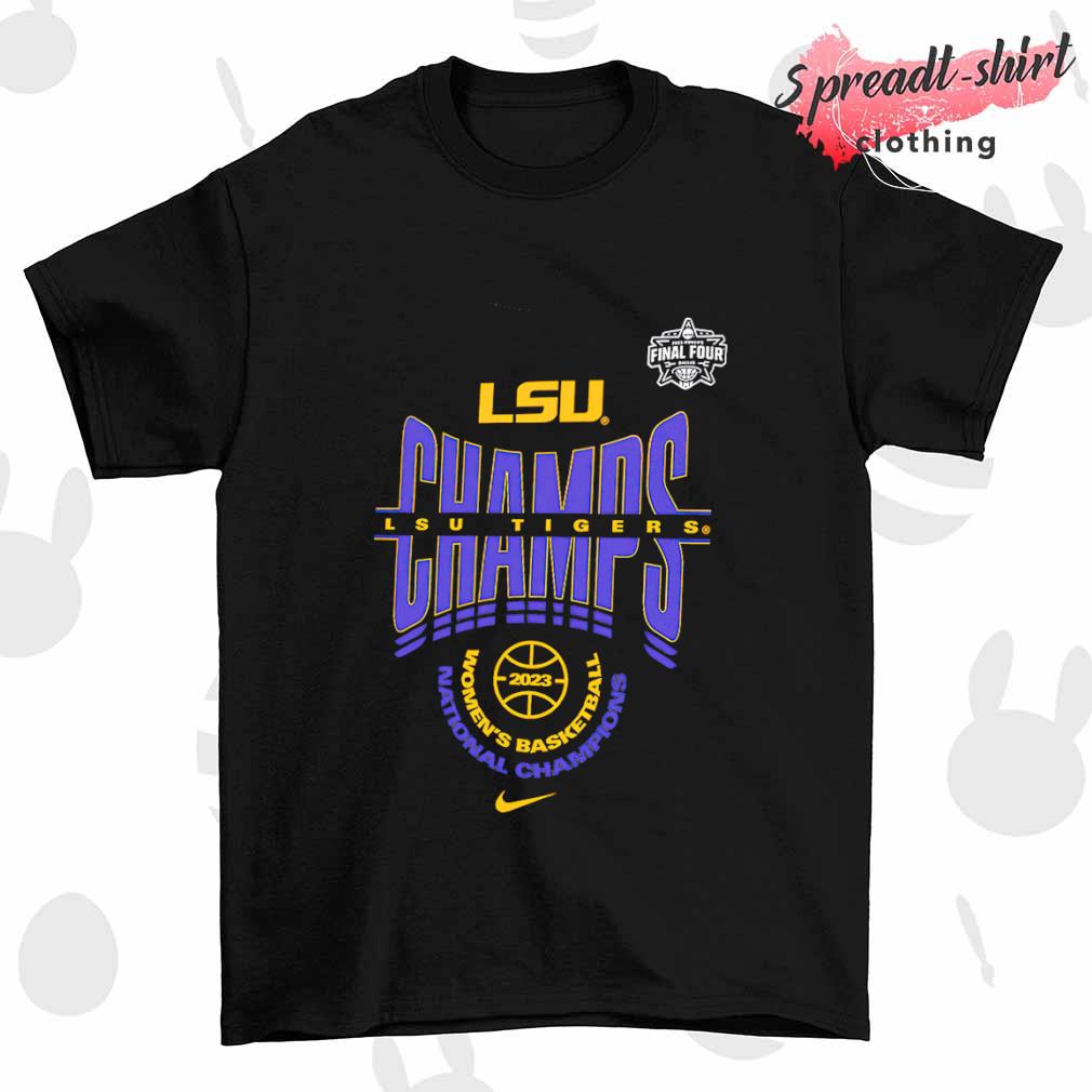 LSU Tigers Nike Women's Basketball National Champions Final Four 2023 shirt