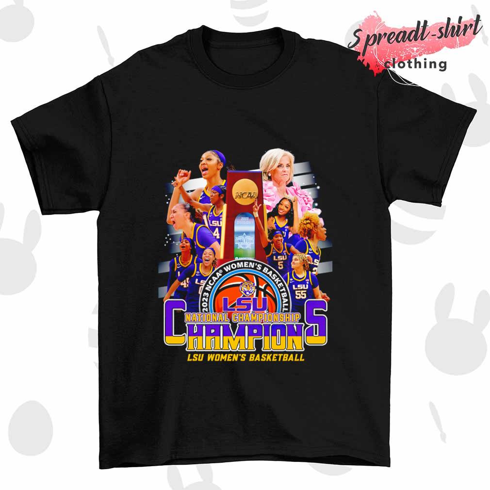 LSU Tigers Women's Basketball National Championship teams 2023 shirt