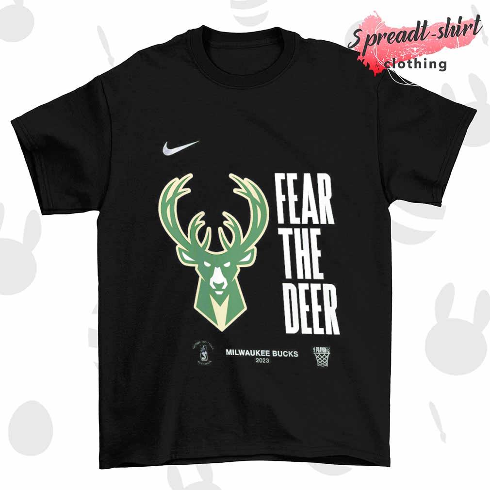 Milwaukee Bucks Nike fear the Deer 2023 NBA Playoffs Mantra shirt