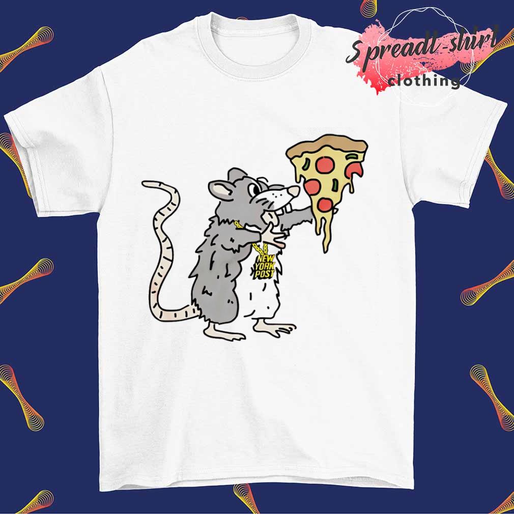 New York Post Pizza Rat Pizza shirt