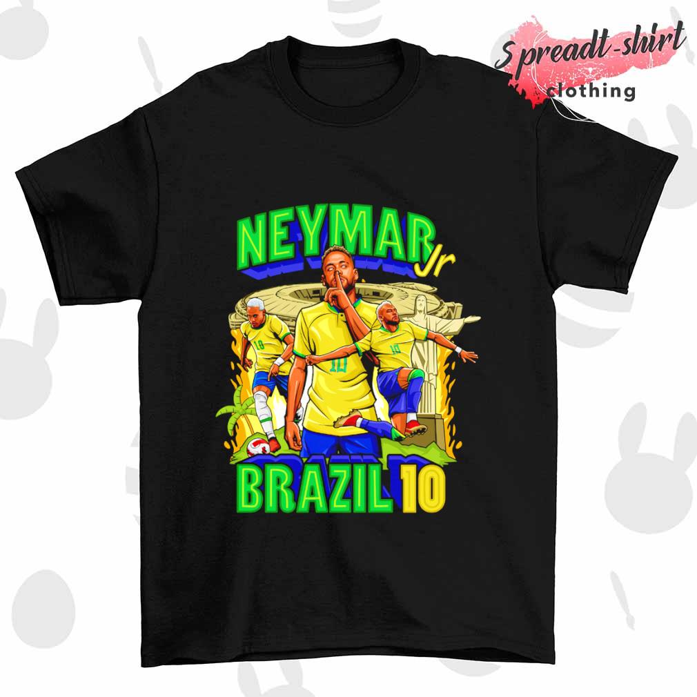Neymar Jr Brazil 10 shirt