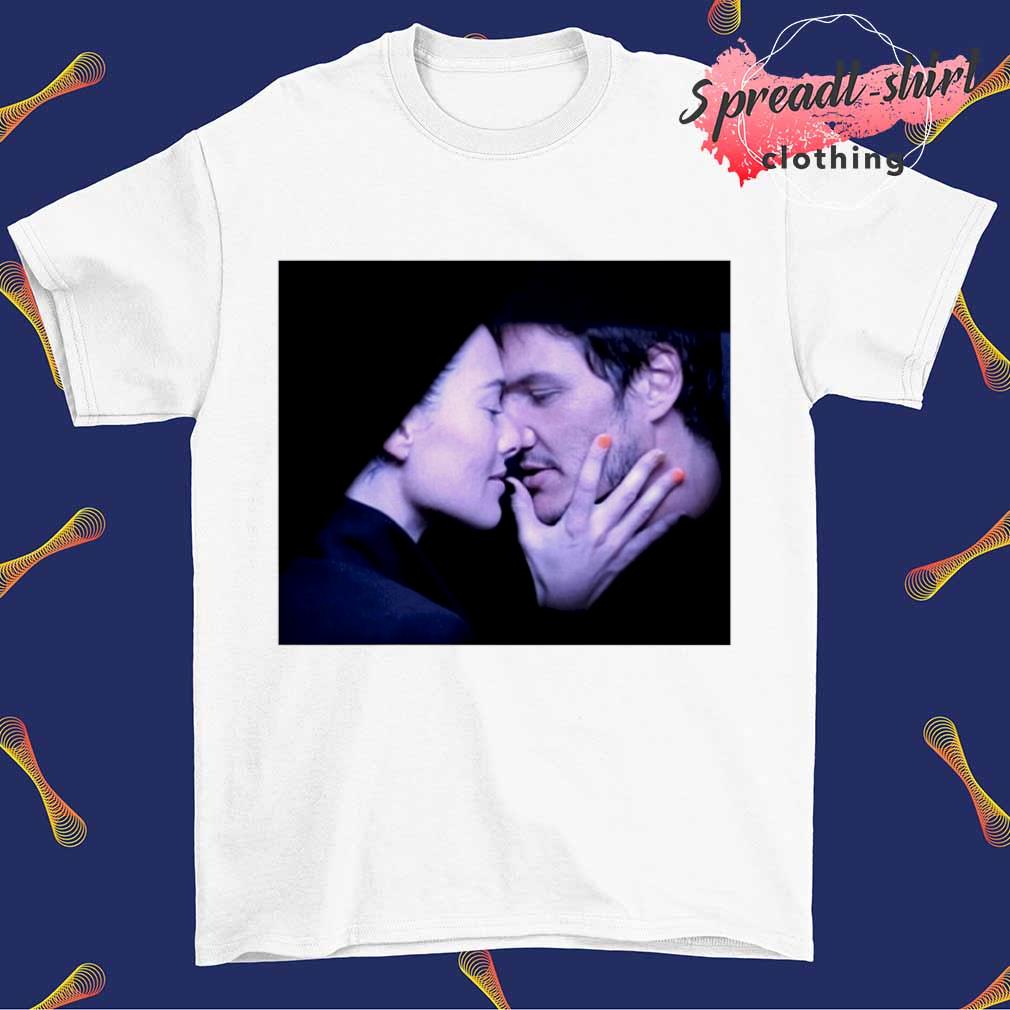Pedro Pascal kiss shirt