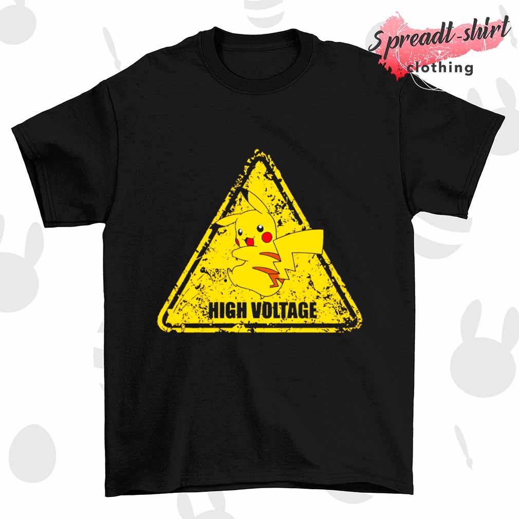 Pikachu high voltage shirt