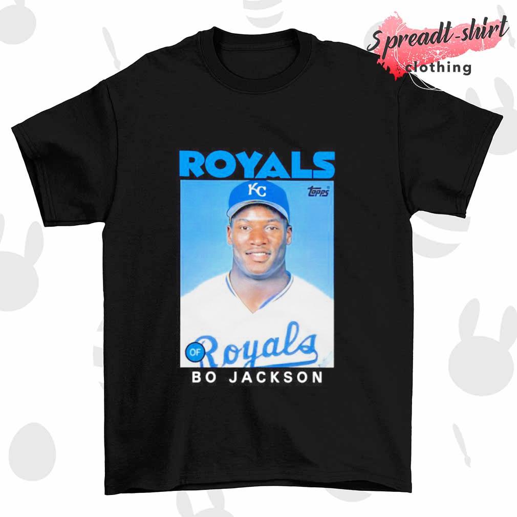 Royals Topps Bo Jackson shirt