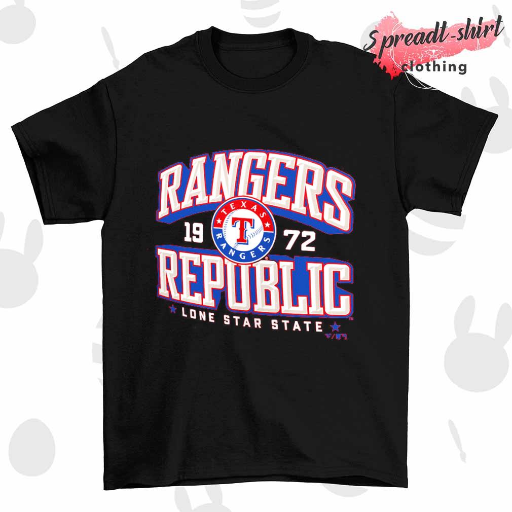 Texas Rangers Rangers lone star State 1972 shirt
