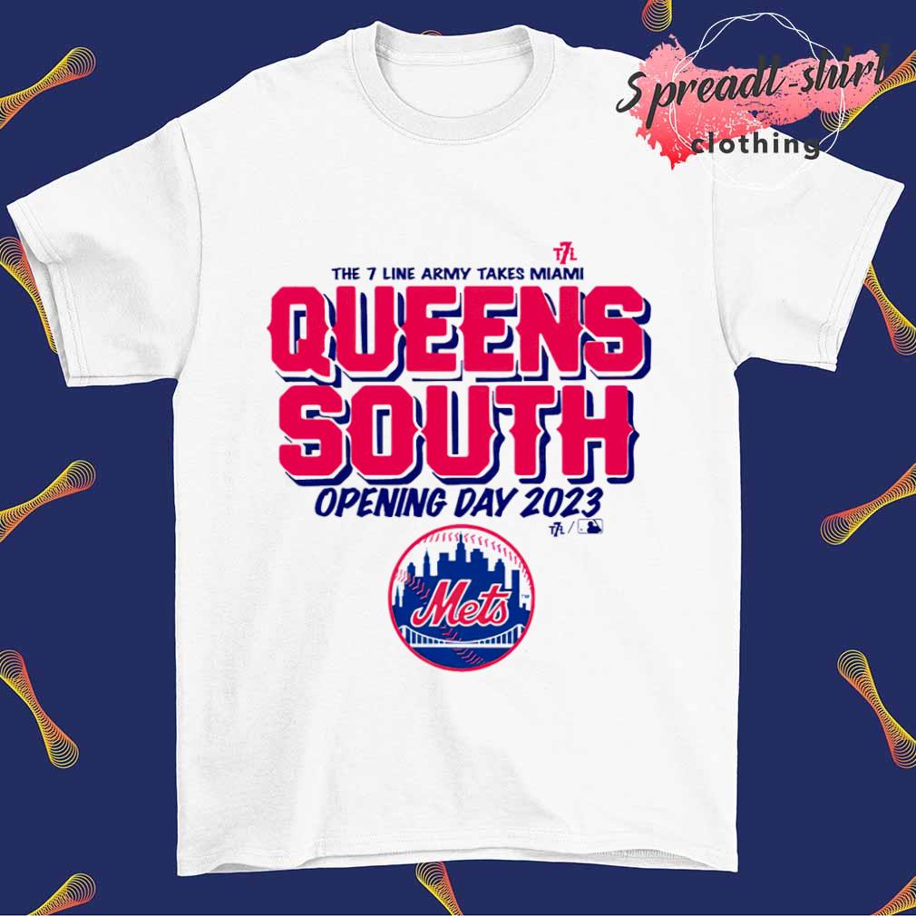 The 7 Line army takes miami Queens South opening day 2023 shirt