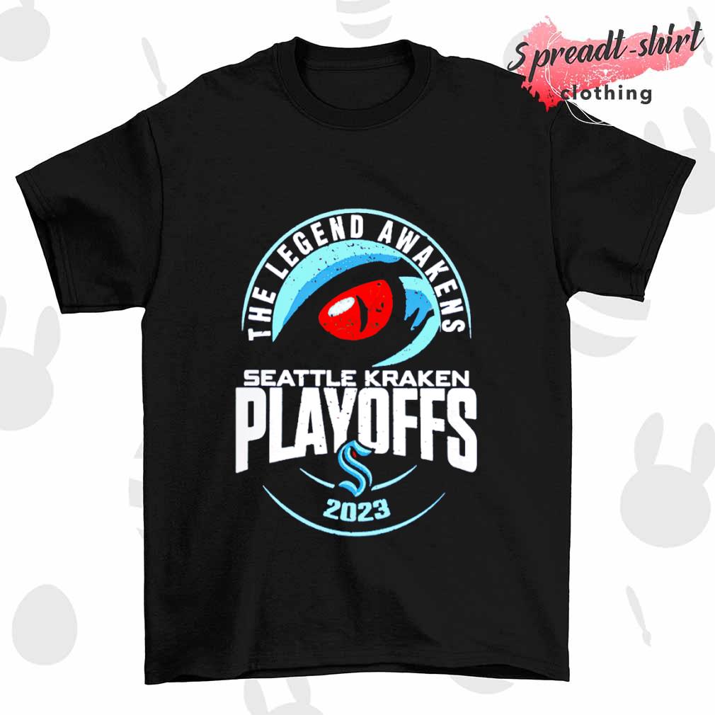 The Legend Awakens playoffs 2023 Seattle Kraken shirt