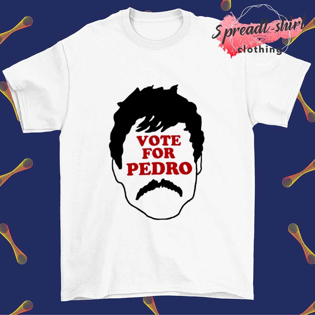 Vote for Pedro face T-shirt