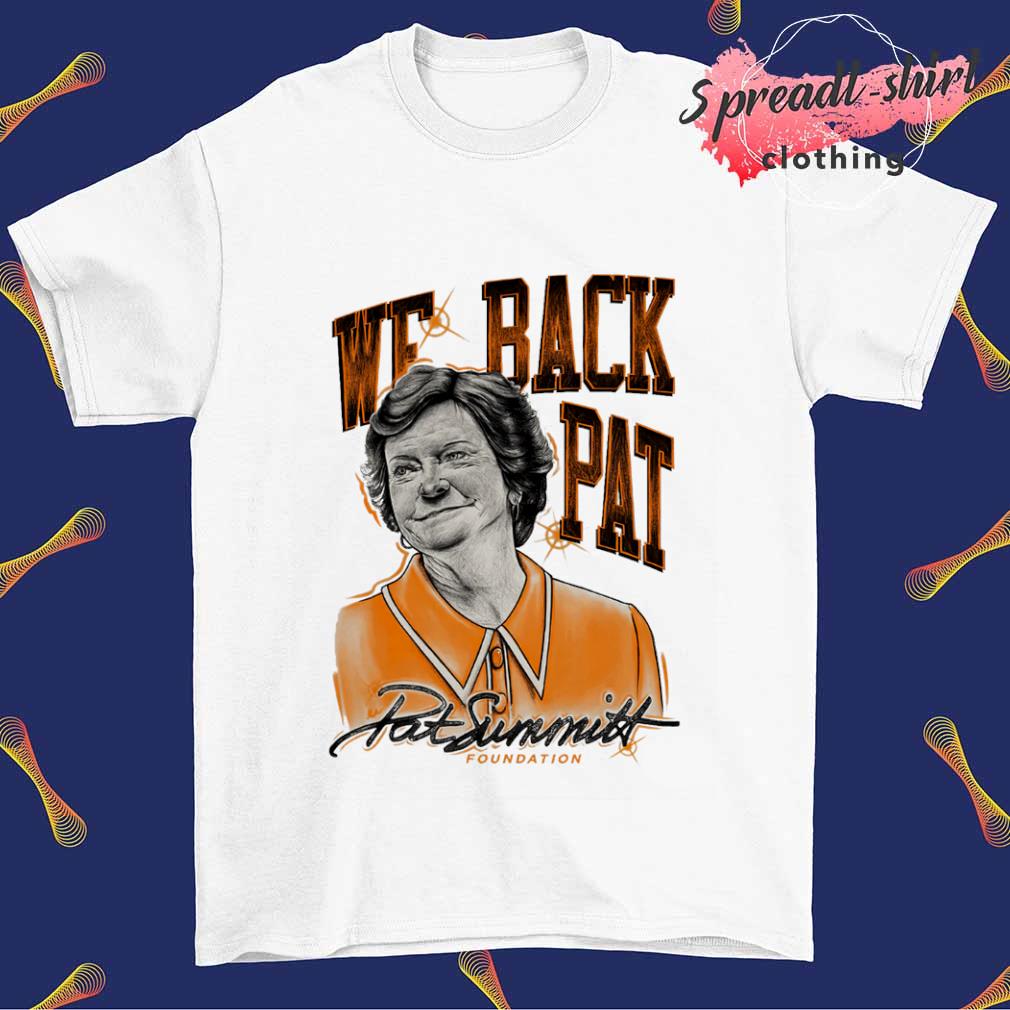 We back pat Pat Summitt shirt