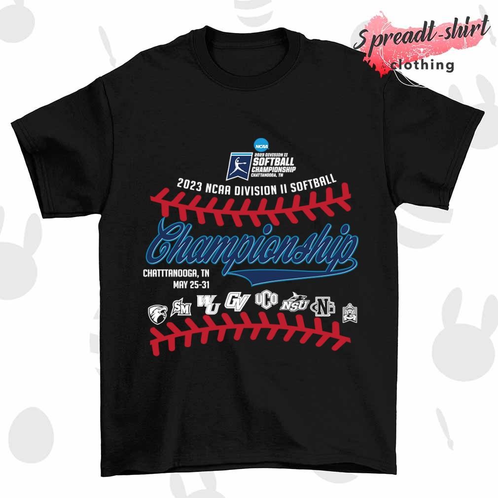 2023 NCAA Division II Softball Championship Chattanooga shirt