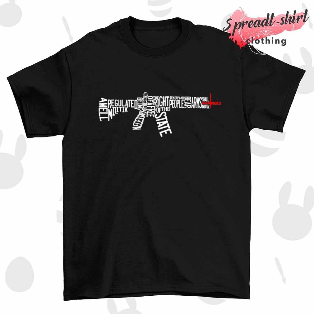 2nd Amendment 2A Rifle 2nd Amendment shirt