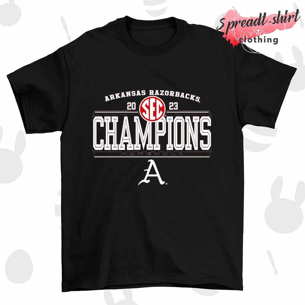 Arkansas Razorbacks Season Champions 2023 SEC Baseball shirt