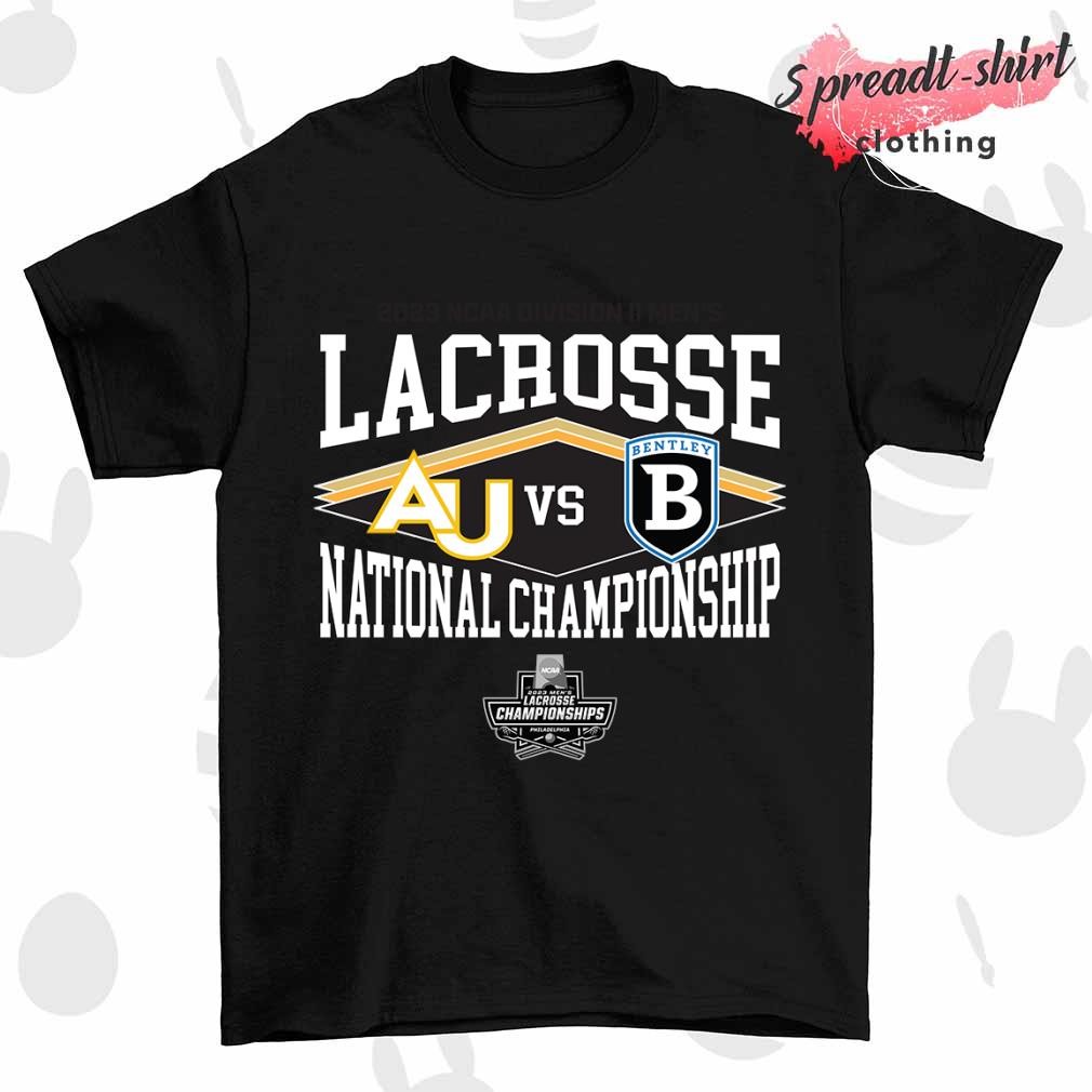 Bently vs Adelphi 2023 NCAA Division II Men's Lacrosse National Championship shirt