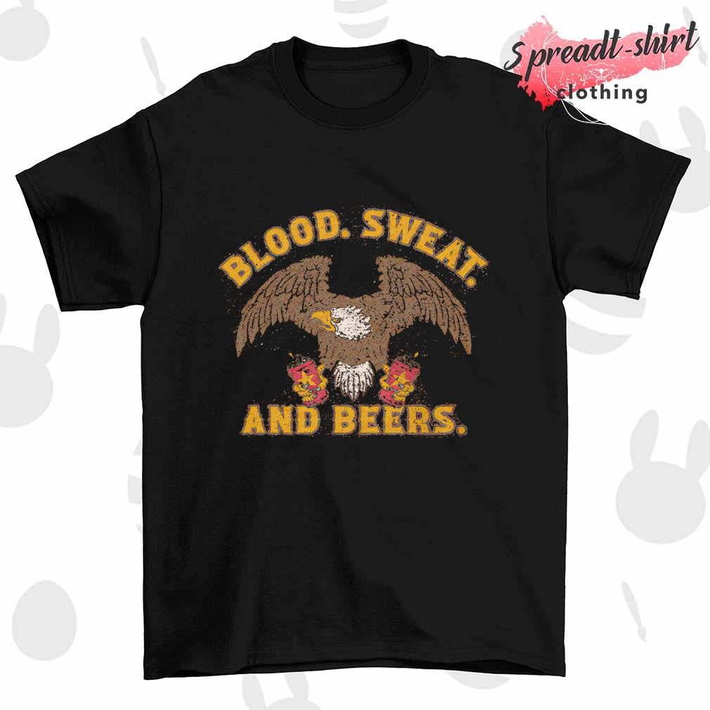 Blood Sweat and Beers Eagle shirt