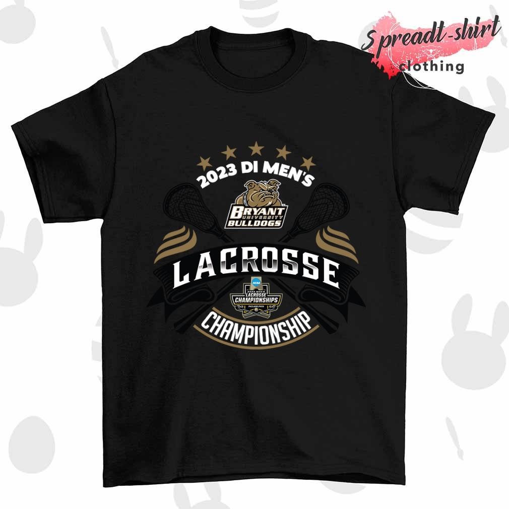 Bryant Bulldogs 2023 Division I Men's Lacrosse Championship shirt