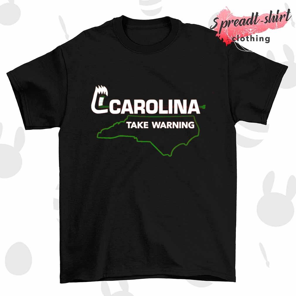 Carolina Take Warning Hockey shirt