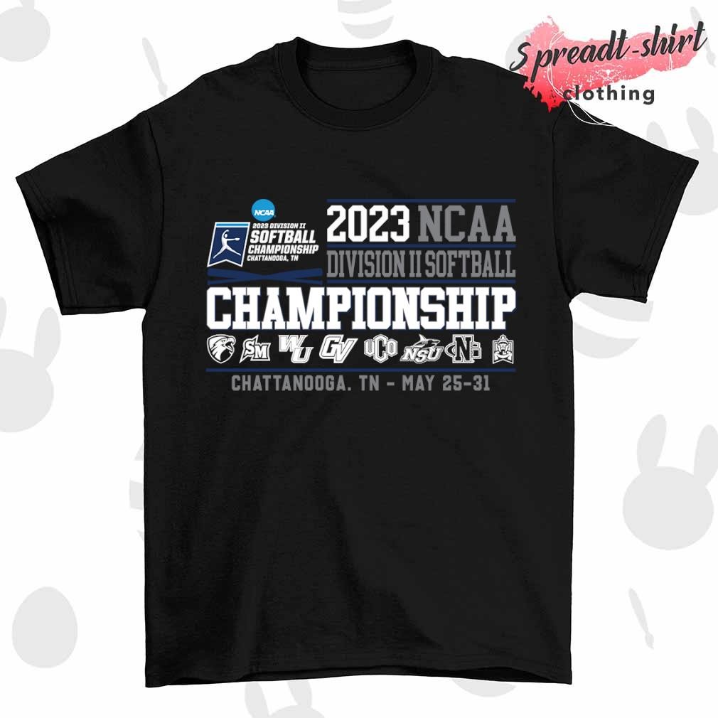 Championship 2023 NCAA Division II Softball Chattanooga shirt