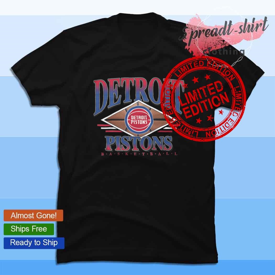 Detroit Pistons Power Phase Basketball logo shirt