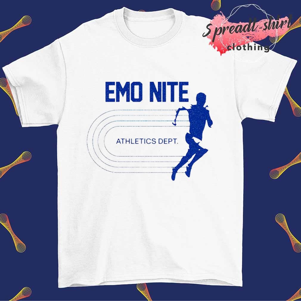 Emo nite athletics dept shirt