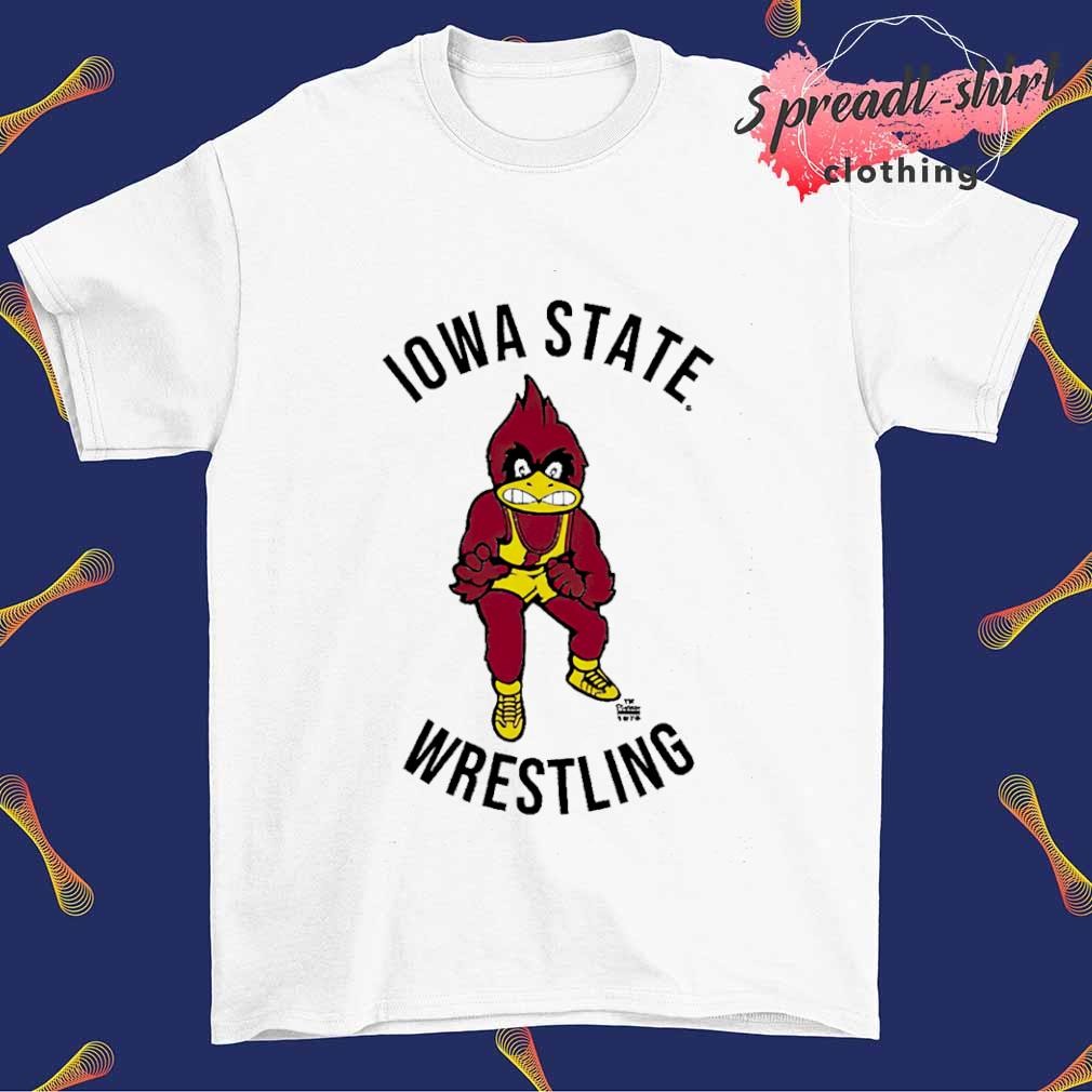 Iowa state wrestling mascot shirt