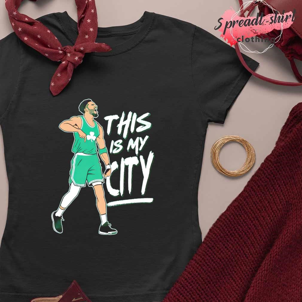 Jayson Tatum cartoon this is my city 2023 T-shirt, hoodie, sweater