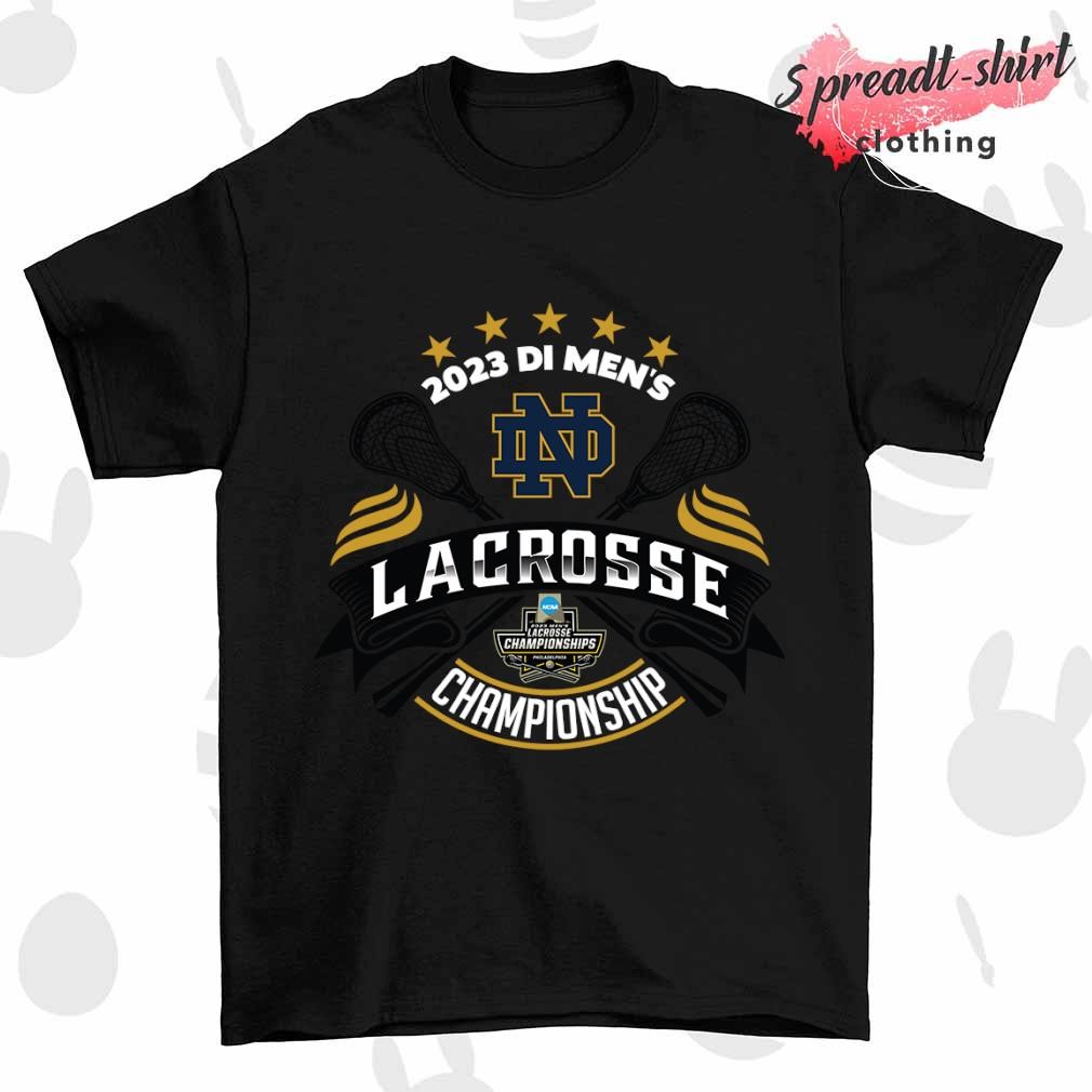 Notre Dame Fighting Irish 2023 Division I Men's Lacrosse Championship shirt