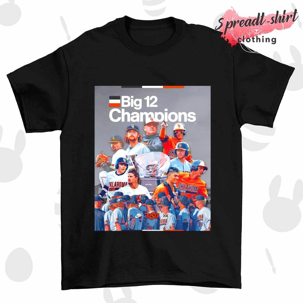 OSU Cowboy Baseball big 12 Champpions shirt