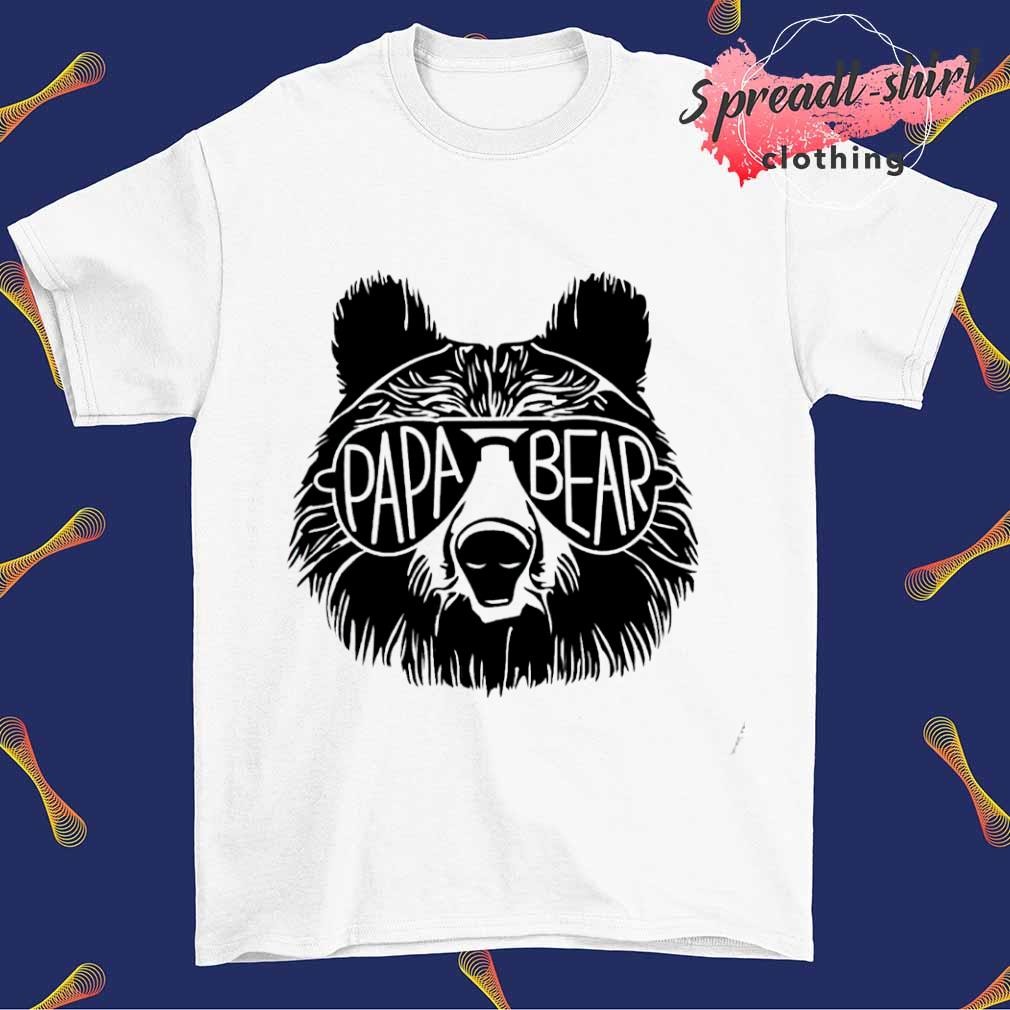 Papa bear sunglass shirt