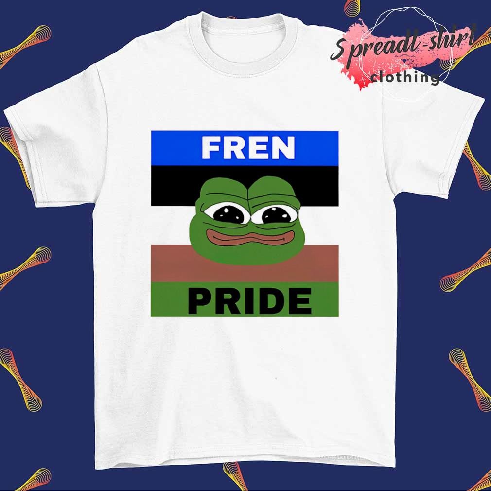 Pepe fren pride shirt