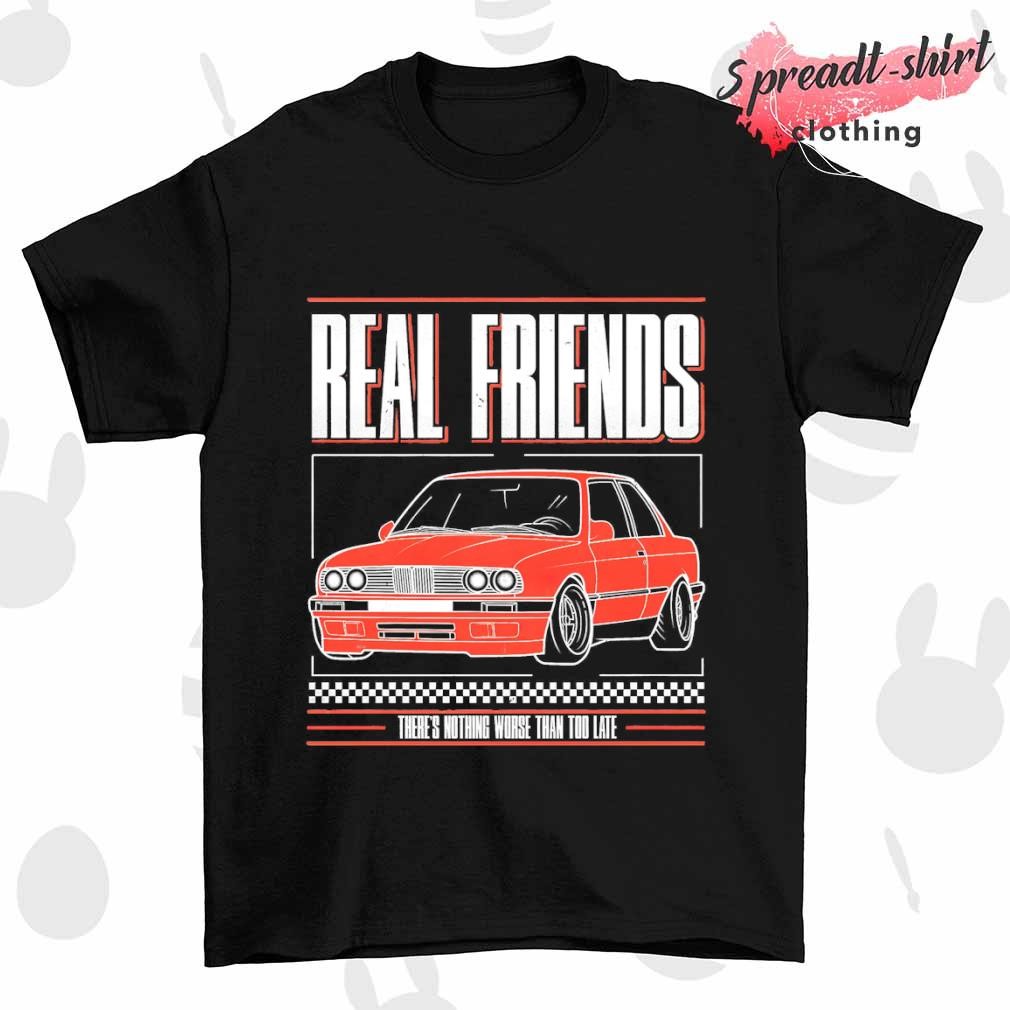 Real friends racer shirt