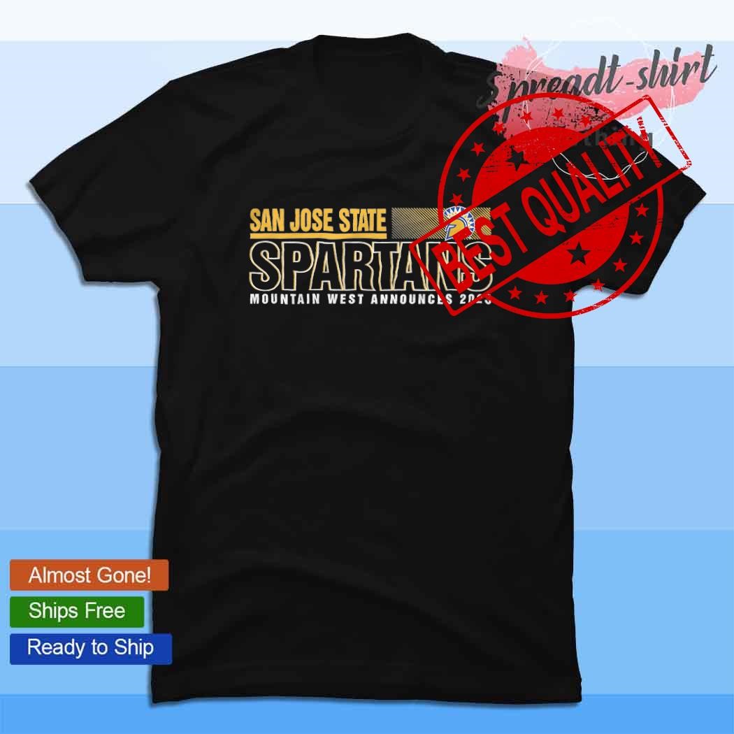 San Jose State Spartans Mountain West Announces 2023 shirt