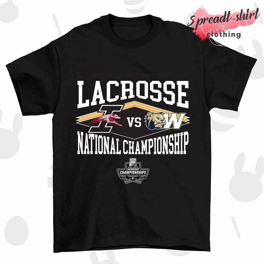 Wingate vs Ulndy 2023 NCAA Division II Men's Lacrosse National Championship shirt