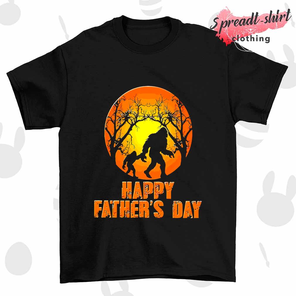 Bigfoot Happy Father's day shirt
