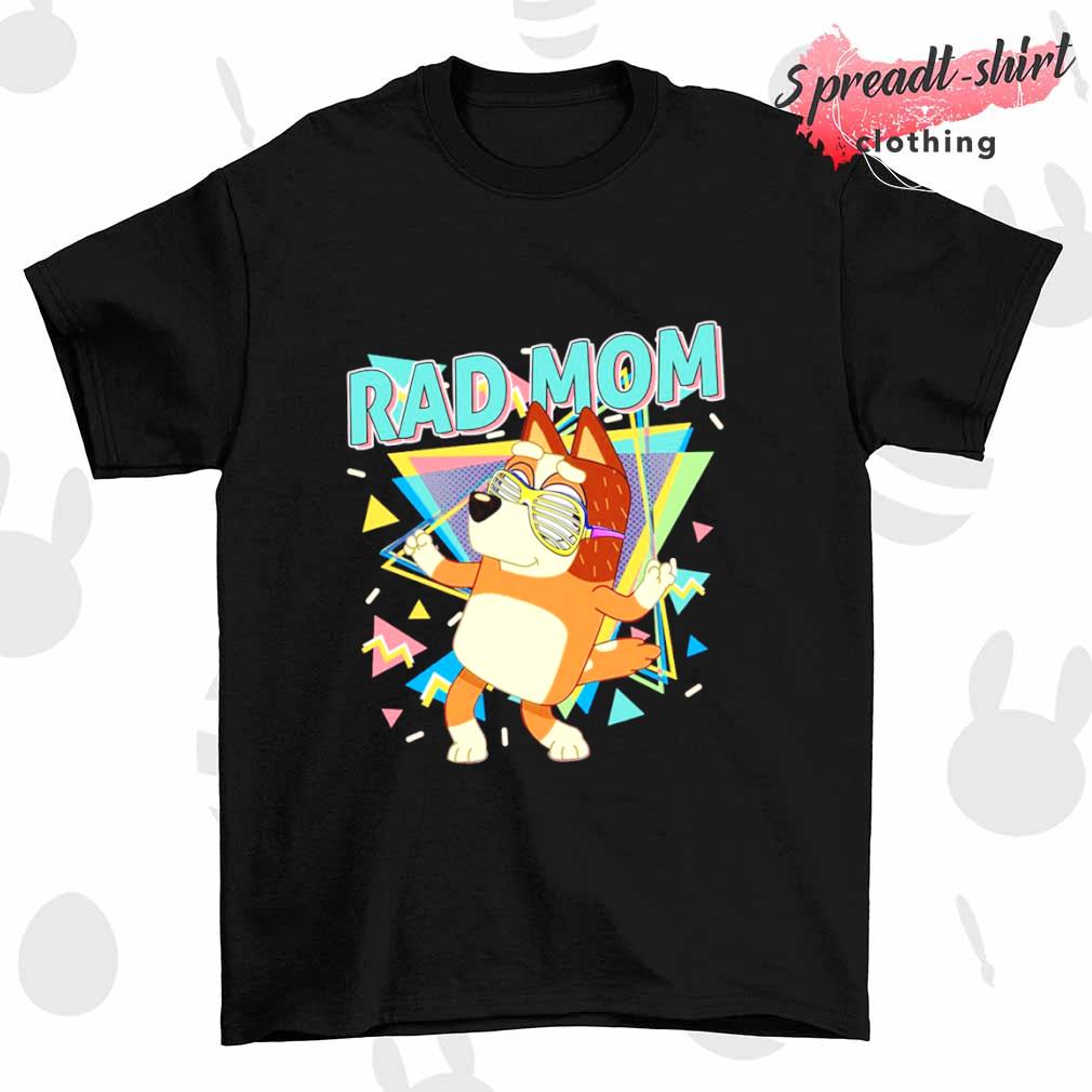Bluey Rad Mom T-shirt
